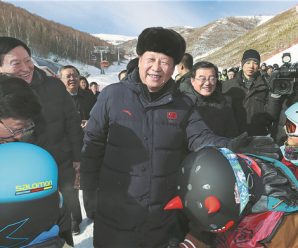 Xi visits winter sports venues to energize plans for Olympics