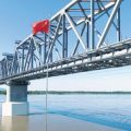China-Russia rail bridge on right track