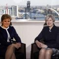 May, Sturgeon meet in Scotland, but neither lady is for turning