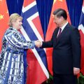 President Xi meets Norwegian PM to enhance mutual trust