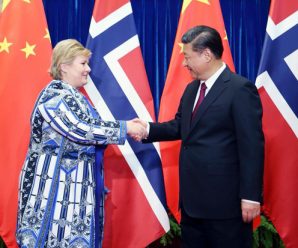 President Xi meets Norwegian PM to enhance mutual trust