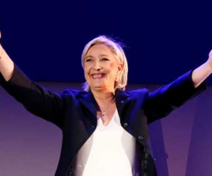 Le Pen steps down as FN president to gather “all the French”