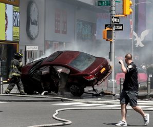 NY driver charged in deadly rampage