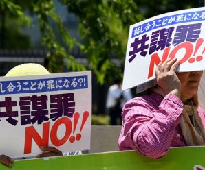 Japanese citizens protest ‘conspiracy’ law following its forcible enactment