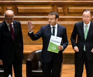 Macron promises to bring int’l draft agreement for environment to UN