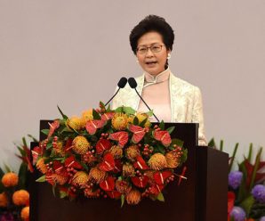 New Hong Kong chief executive sworn in