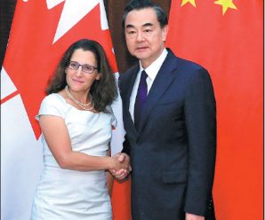 Beijing and Ottawa build cooperation