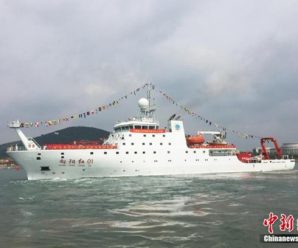 China conducts first around-the-world maritime research