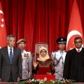 Halimah Yacob swears in as Singapore’s first female president