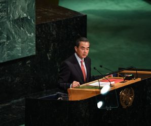 Wang says China always sides with peace