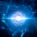 In first, scientists detect light from gravitational wave source