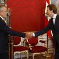 Austrian president hold first talks with Kurz after legislative election