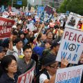 Tokyo protesters call for peace in East Asia region