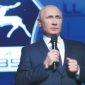 Putin bids for 2018 re-election
