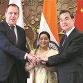 Chinese, Russian and Indian ministers meet