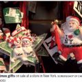 Christmas ornaments come from North Pole via China