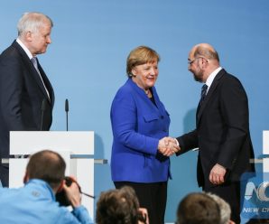 Merkel rebuffs calls for re-negotiation of “grand coalition” pre-agreement