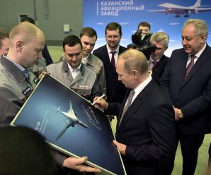 Putin proposes civilian version of Russia’s Tu-160 supersonic strategic bomber