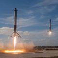 SpaceX Falcon heavy rocket blasts off from Florida in debut test flight