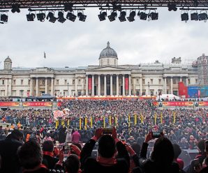 How is Britain celebrating the Chinese New Year?