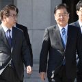 DPRK top leader meets with ROK delegation