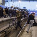 French rail workers take on Macron with mass strikes