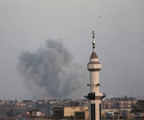 Chemical weapons team collect samples from site