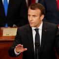 Macron shows differences with Trump in address to Congress