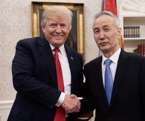 Trump, Liu talk trade ties